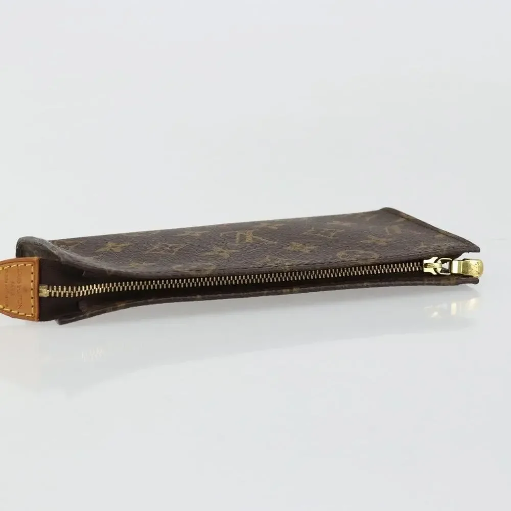 Louis Vuitton Monogram Bucket GM Accessory Pouch Brown